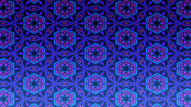 Textile Patterns and Background Scenes for Illustrations