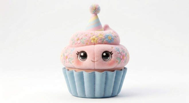 Cupcake muffin personalizado para cumplea&ntilde;os