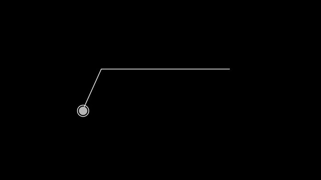 Minimalist hud callout animation with tracking point for motion
