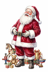 Santa Laughing Joyfully.svg