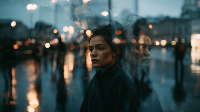 Sense of recognition: a city stroll where a moment repeats itself in perception