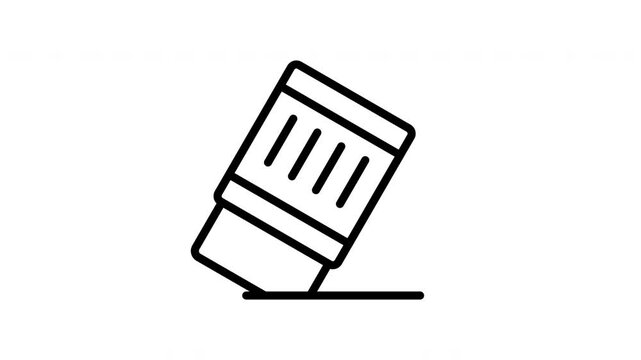 eraser animation icon