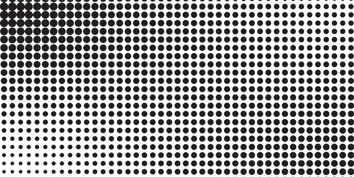 Abstract colorful halftone spiral dots on light color background. Vintage polka art seamless halftone paper.  Vortex circles and triangle technology.