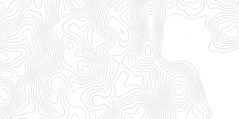 Abstract topography pattern seamless lines sea map modern design white background. Abstract digital topographic contour map concept space geometric strip grid line. Natural discovery of maps. © coal digger