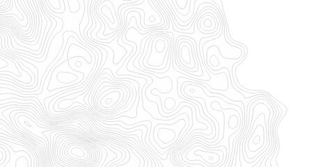 Abstract topography pattern seamless lines sea map modern design white background. Abstract digital topographic contour map concept space geometric strip grid line. Natural discovery of maps. © coal digger