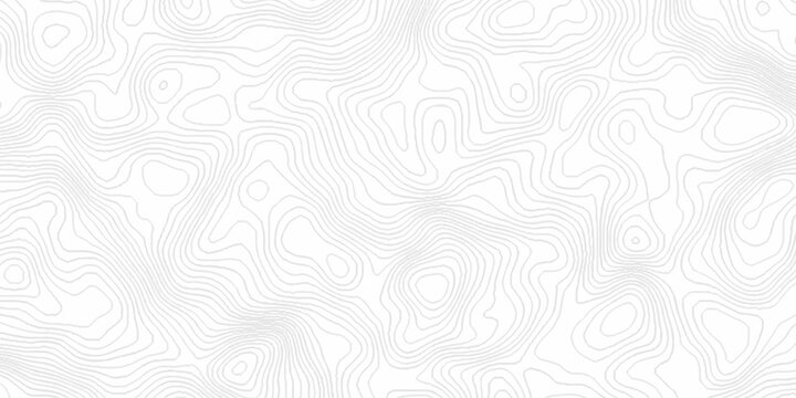 Abstract topography pattern seamless lines sea map modern design white background. Abstract digital topographic contour map concept space geometric strip grid line. Natural discovery of maps.