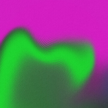 Intense magenta and lime green, a granulated atmospheric light shift with subtle dark wave patterns, blending into deep violet, ideal for contemporary web headers.