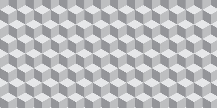 3d modeling cubes decoration seamless material pattern square design.