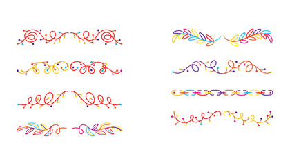 Colorful swirling light designs for web graphics and backgrounds transparent PNG © Mahmuda