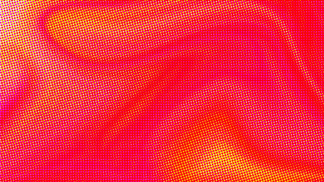 Abstract red and orange halftone dot pattern background design