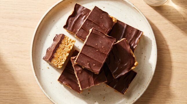 Chocolate scotcheroos, Summer Dessert, American Dessert