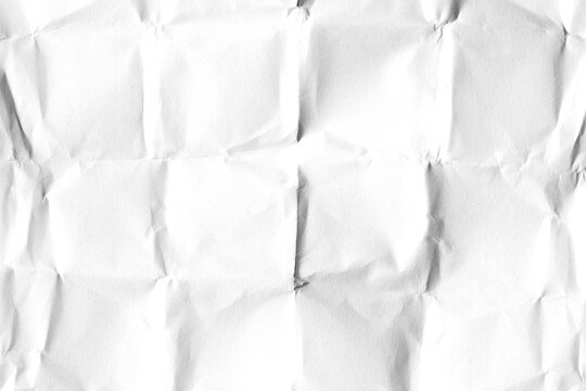 Creased paper texture overlay effect, png wrinkled paper surface, crumpled paper transparent background design element
