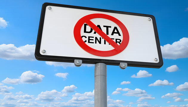 Public rejection&cloud facility moratoria reflect community opposition to giant digital infrastructure expansion through regulations that limit resource consumption&largescale data center construction