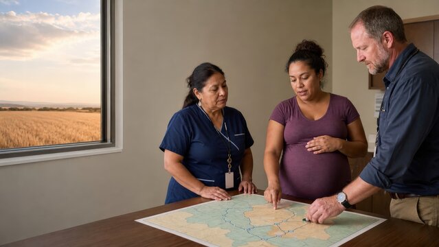 Rural Maternity Care Wide Three Coordinating Routine Referral