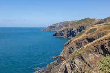 Obraz premium Pembrokshire Coastline Path