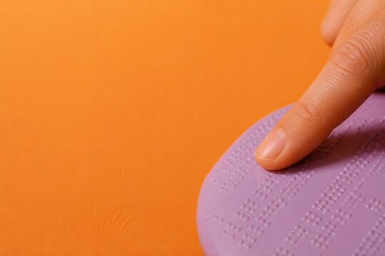 Braille touch guide for accessible communication and learning
