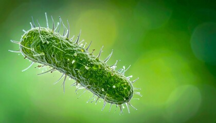 Fototapeta premium アメーバ状の微生物のイメージ画像
