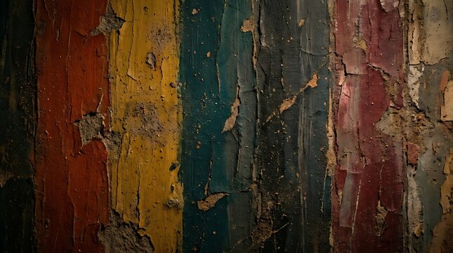 Abstract textured background featuring vibrant red yellow and green colors for celebrating black history month cultural themes