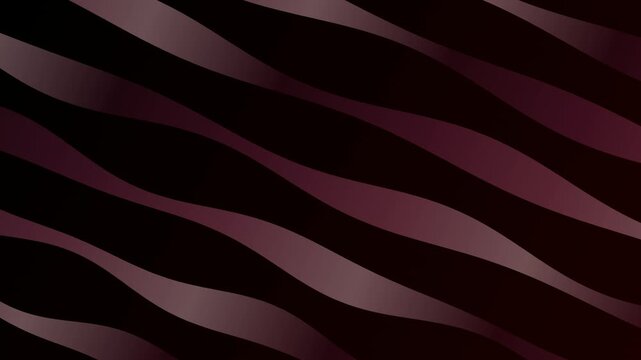 Dark burgundy wavy lines background modern abstract wave pattern vector illustration for luxury sleek banner design
