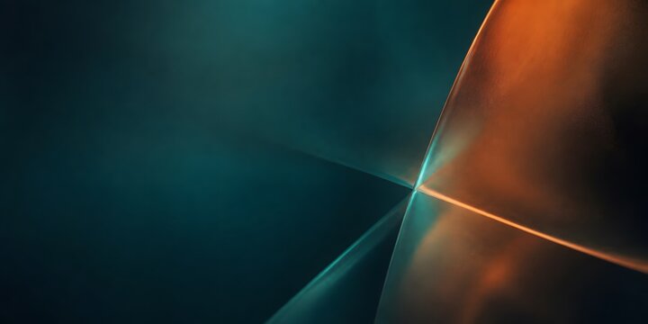 Abstract glowing flowing energy lines or waves showing careful attention