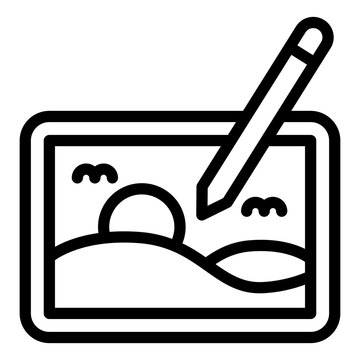 tablet icon vector