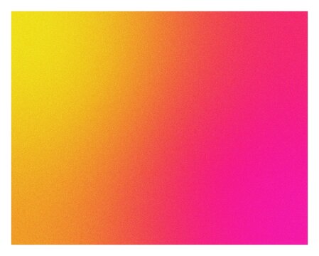 Abstract Grainy Mesh Gradient Yellow Orange Magenta Vector Background