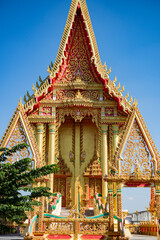 Obraz premium THAILAND MAHA SARAKHAM WAT BURAPHARAM SONG TAI