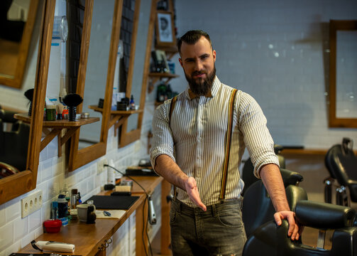 Professional Barber Welcome.