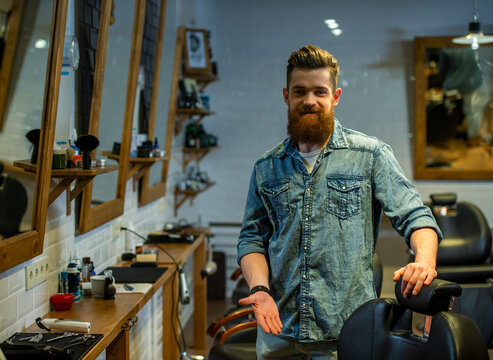 Friendly Barber Welcome.