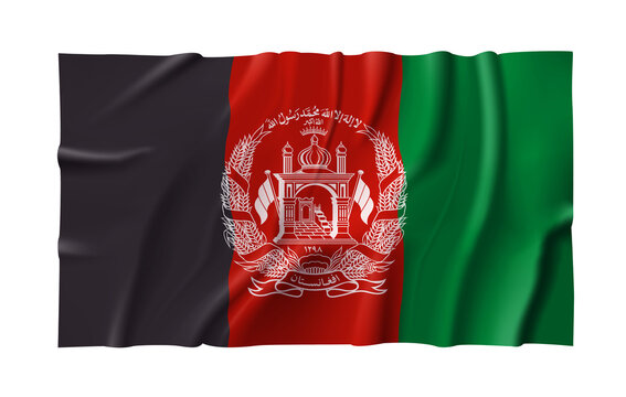 Waving Flag of Afghanistan