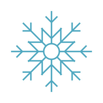 Illustration of a snowflakes.