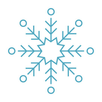 Illustration of a snowflakes.