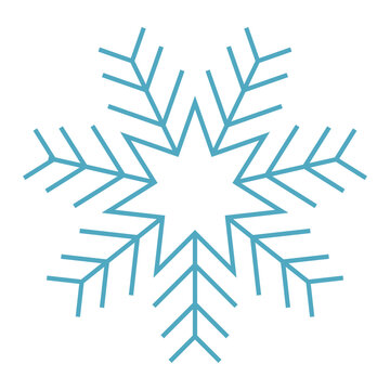 Illustration of a snowflakes.