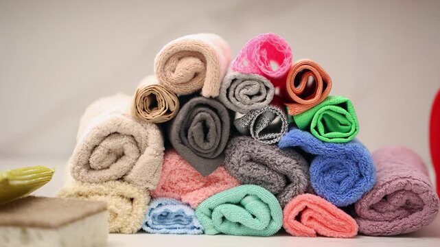 Material Choice Challenges in Cleaning: Color-Coded Cotton Towels Showcase Innovation