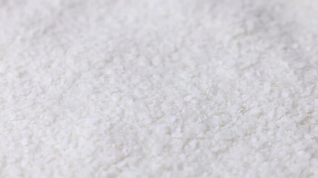 Wallpaper adhesive CMC glue powder texture circle rotation close up