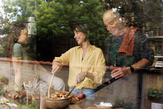 Family kitchen vignette