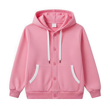 Pink baby girl hooded towel robe