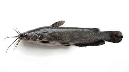 Fototapeta premium Magur fish isolated on white