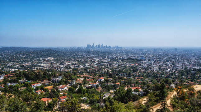 Downtown Los Angeles from the Griffith Observatory