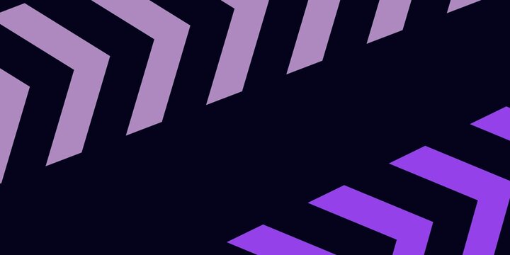 Broken Pixel Art Style Blue and Pink Glowing Frame  Deconstruction Template