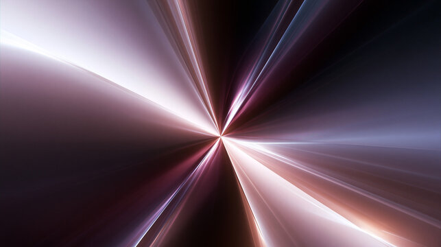 Abstract Light Beam Burst and Futuristic Speed Motion Background