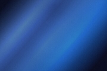 Fototapeta premium Abstract Blue Grainy Texture Background with Soft Gradient Light and Dark Moody Atmosphere Art