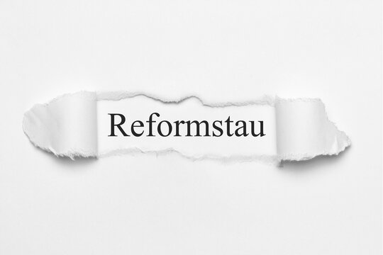 Reformstau	
