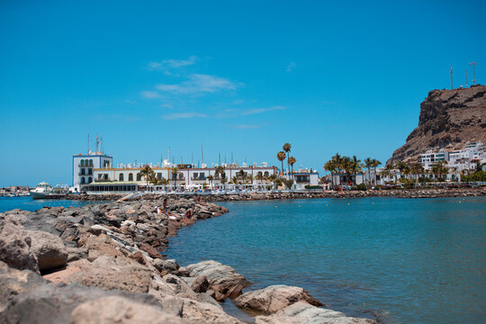 Puerto de Mogan , eine Stadt auf Gran Canaria