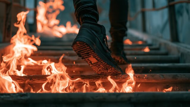 The "Step Up Motivation" concept reflects self-development, motivation, resilience, and mental strength, as well as the progress and confidence that arise from moving forward and continuously growing.