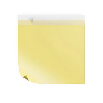 Yellow square shape icon isolated