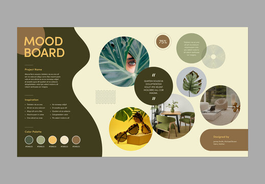 Creative Moodboard Layout