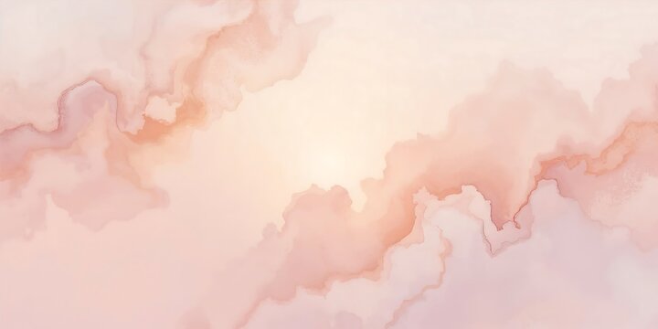 Elegant abstract marble texture background with soft peach and pink fluid waves abstract background artistic