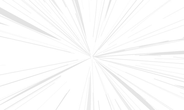 Speed line effect overlay featuring white radial motion stripes for high energy manga action comics and dynamic game graphics.