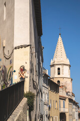 Fototapeta premium Marseille, France - 1 August 2026 : Le Panier neighborhood